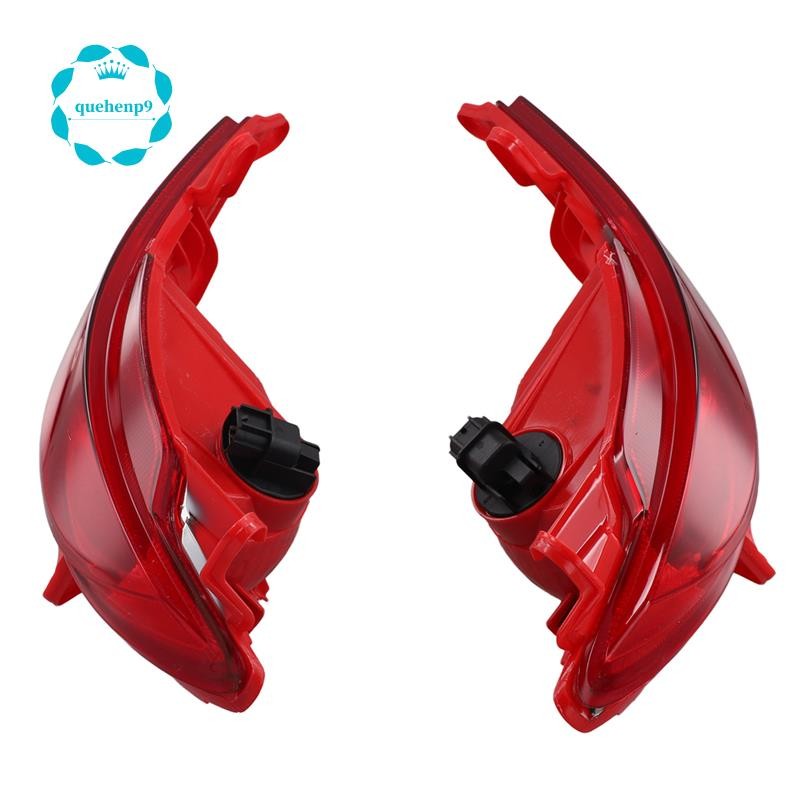 [Fast Q9]1 คู่ด้านหลังกันชนไฟเบรคหมอก Reflector ไฟเตือนสําหรับ 2013-2016 92405-B8300 92406B8300