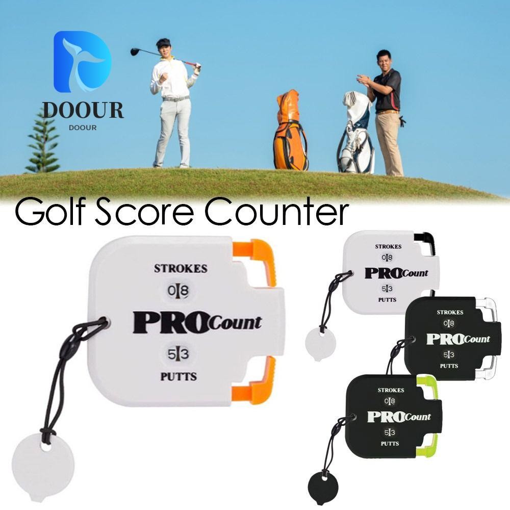 DOOUR Golf Score Counter Mini Portable Handy Putt Score Counter