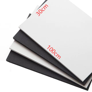 1/2/3/8/10มม. 40° แผ่นโฟม EVA DIY Craft Mat Rod,100x30 ซม.ทําด้วยมือคอสเพลย์ Costum