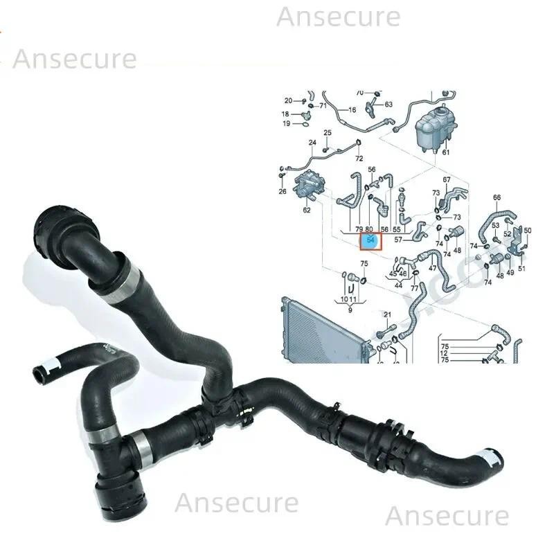 2.0 ท่อหล่อเย็นเครื่องยนต์เบนซินสําหรับ Audi A4 B9 A5 8W0122449AT 8W0122449บีจี 8W0122449บีซี 8W0122