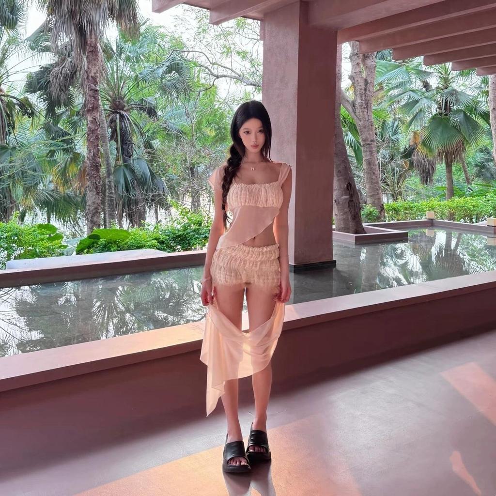 💕beachgirl💕ชุดว่ายน้ําแฟชั่น ชุดไปทะเล sexy สไตล์สาวฮอต ใหม่ การออกแบบที่เป็นเอกลักษณ์ ส่งไวจากไทย - รูปที่ 6