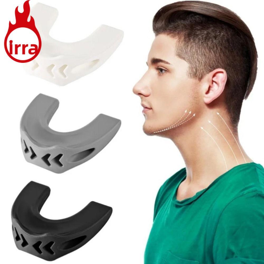 IRRA Redefine Jawline Trainer, 40/50/60Lbs Anti-stress Jaw Exerciser, Face Fitness Ball แบบพกพา Faci