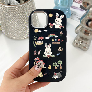 จัดส่งในพื้นที่ เคสโทรศัพท์มือถือโลหะ อ้วน น่ารัก แฟชั่น For IPhone16 14 13 11 6 7 8 plus Pro Promax X XR XSMAX JSXPM160