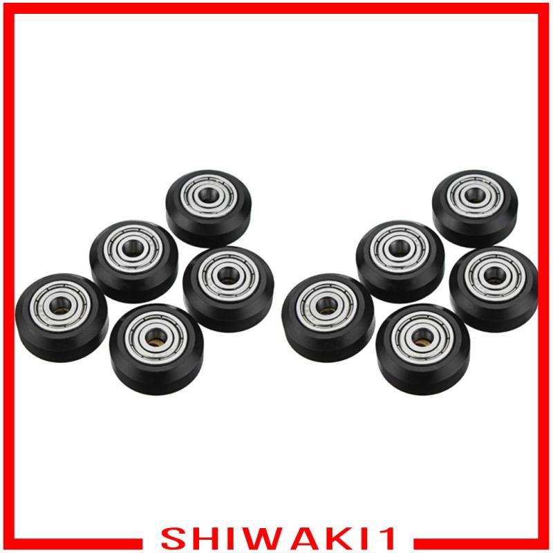 [Shiwaki1] 10 ชุด POM วัสดุ Big Pulley รอบอุปกรณ์เสริม Fit สําหรับเครื่องพิมพ์ V-Slot 3D