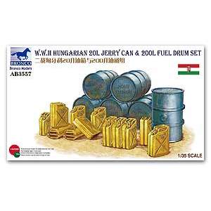 Weijun AB3557 World War II Hungary 20L และ 200L ถังน้ํามันเชื้อเพลิง
