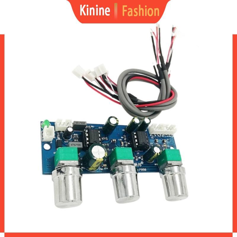 KIN NE5532 2 1CH Preamp Module Passive Tone Control และวงจรกรองซับวูฟเฟอร์