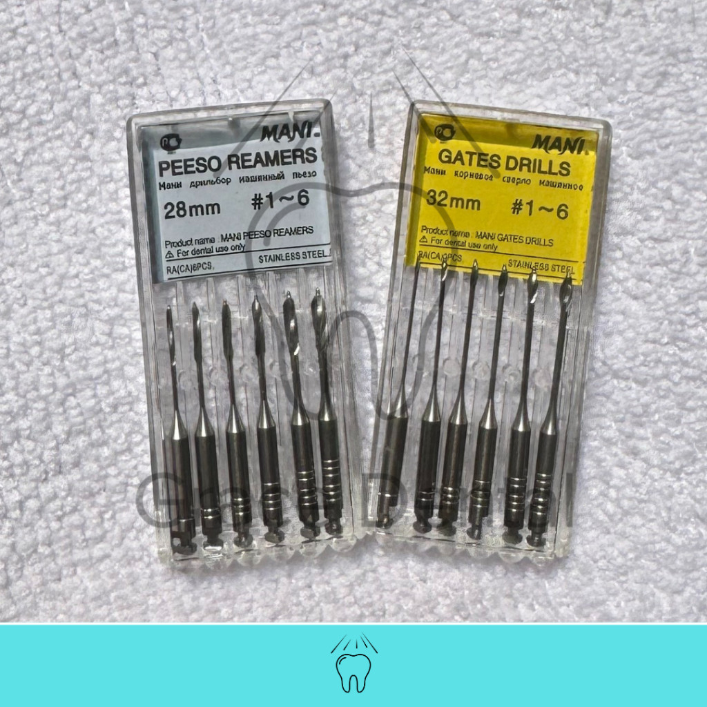 Peeso Reamer Gates Glidden Dental Reamers Bur Mani