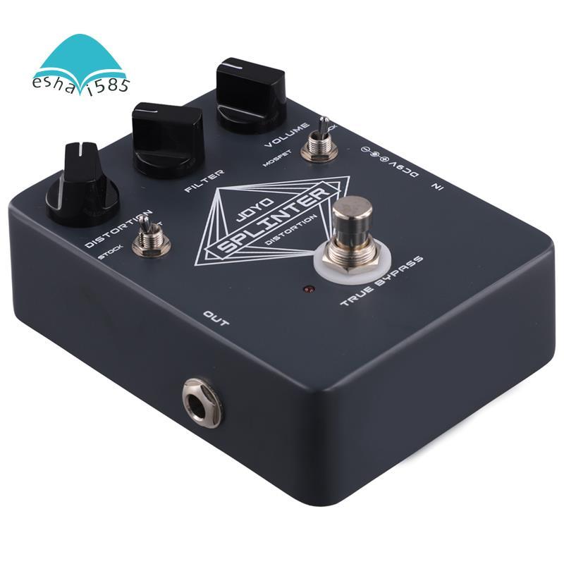 JOYO Eshai585JOYO -21 Splinter Classic Distortion Guitar Pedal Fuzz & Distortion Effect Pedal พร้อม 
