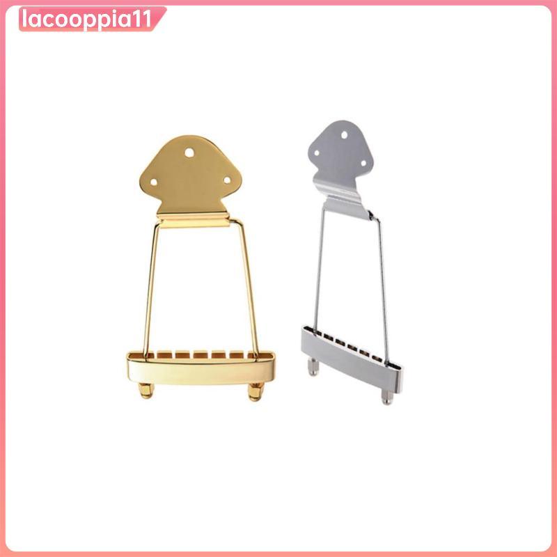 [lacooppia11] สะพานหางกีตาร์ 6 สายสําหรับชิ้นส่วนทดแทนกีตาร์ Archtop Jazz