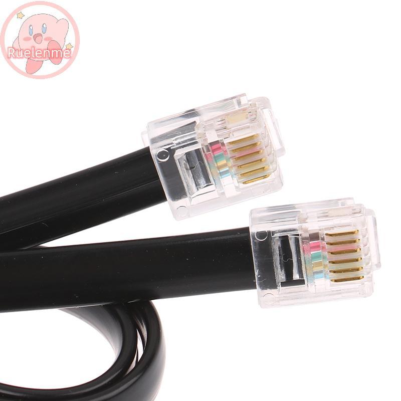 Virleneme RJ12 6P6C ST-4 ST4 Autoguide กล้องสําหรับ Ioptron Auto Guide iEQ30 Ieq45 Kabel คริสตัลหัวโ