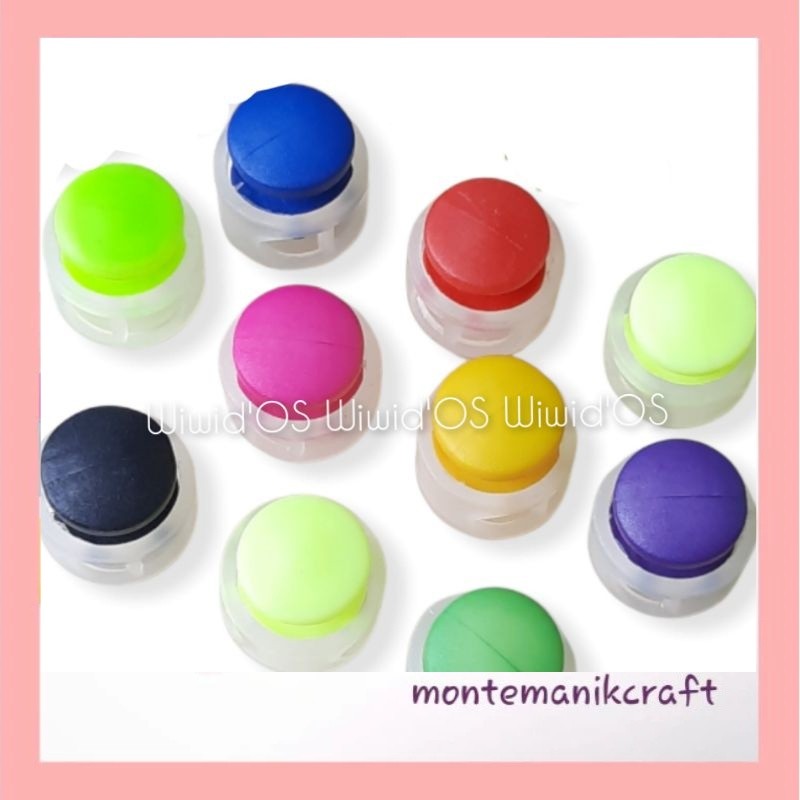 BEAD (10 ชิ้น) 2 สี STRAP STOPPER 16 MM MONTEMANIK CRAFT