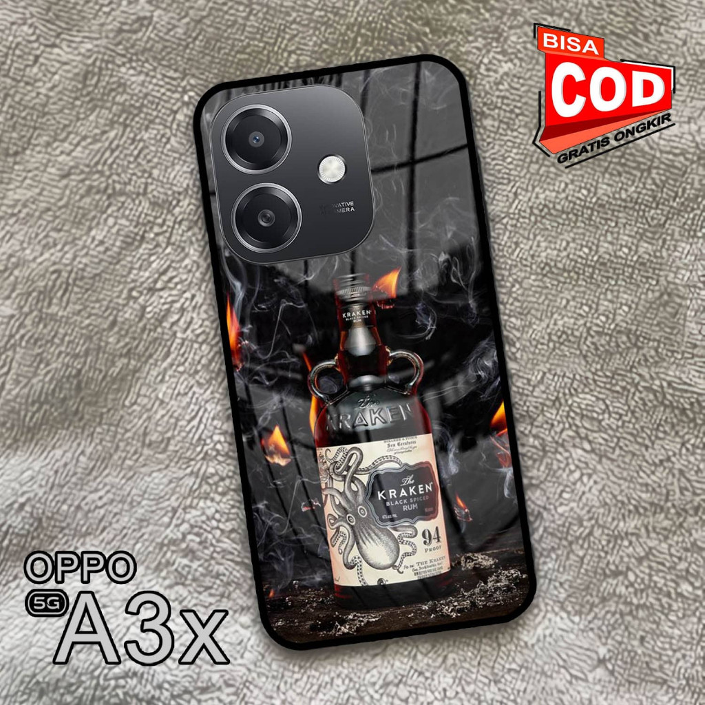 กระจกซอฟท์เคส | เคสกระจก | ปลอกแก้ว | OPPO A3X [S95]