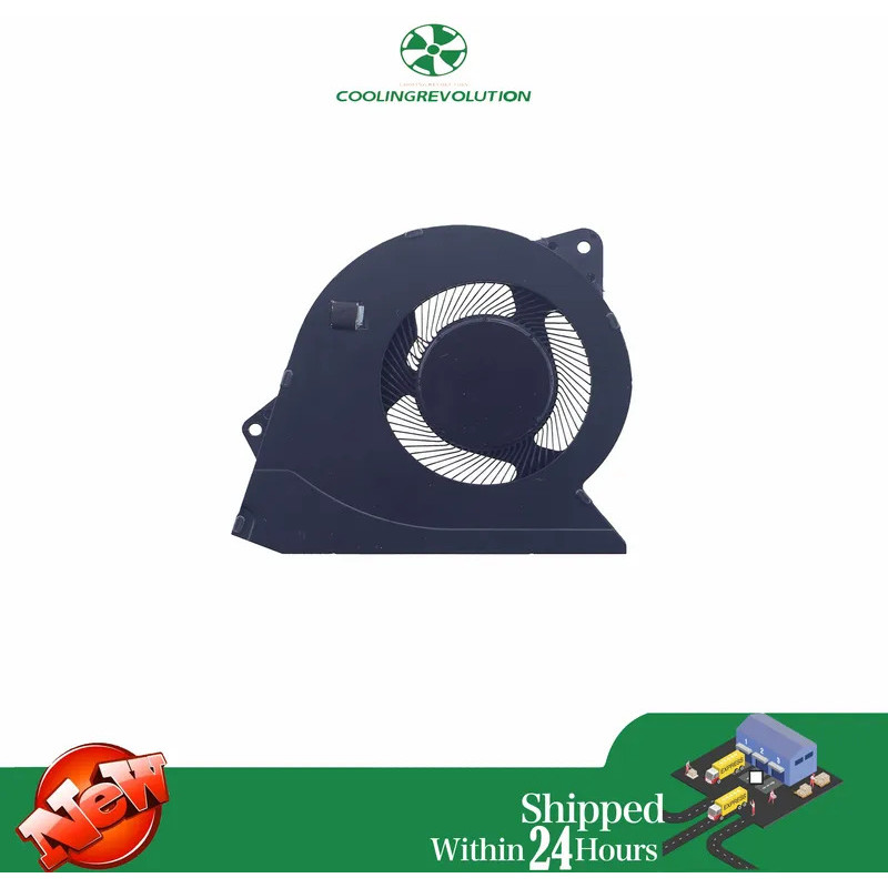 พัดลมระบายความร้อน CPU แล็ปท็อปสําหรับ Dell Vostro 16 5640