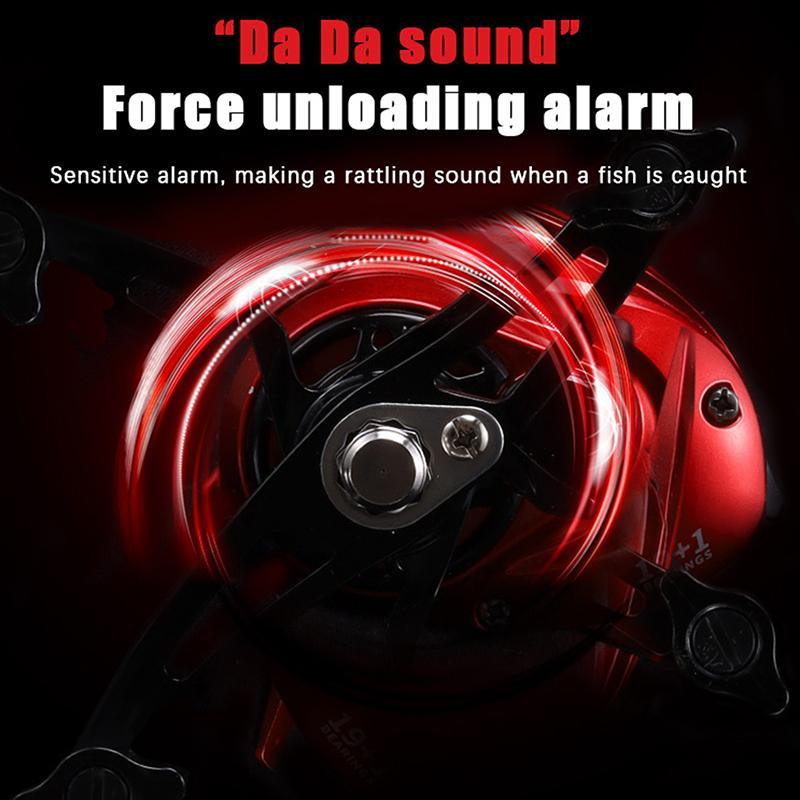 (niangben888) คันเบ็ดต่อสู้ถนนสีดํา Ya รอกตกปลาแม่เหล็กเบรกคู่ล้อหยดน้ําสายป้องกันการทอดระยะยาวหล่อถ