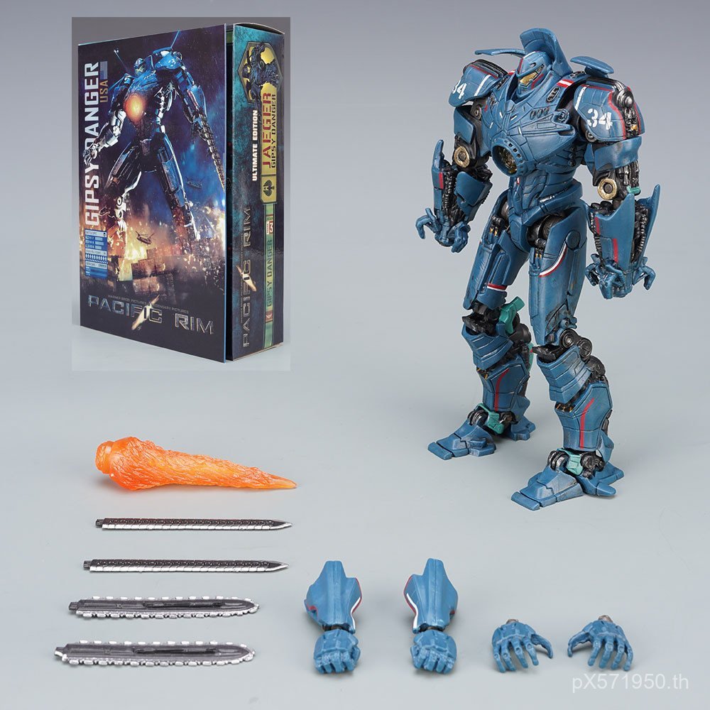 เครื่องประดับ Thunder Movie Movable รุ่น Avengers Luminous รูป Mecha Pacific Rim 2 กล่อง MG6C