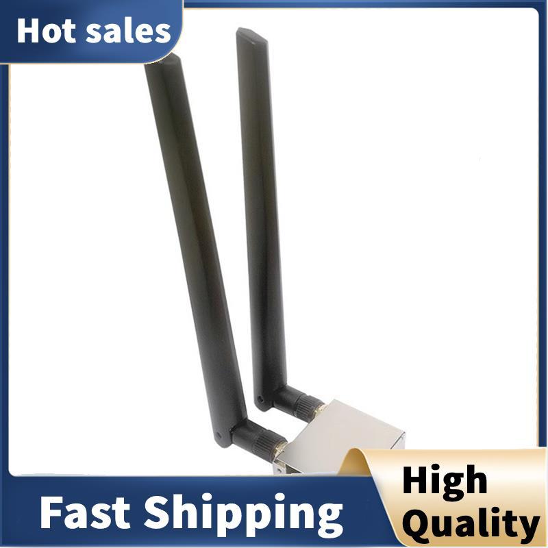 การ์ดไร้สาย AX201 3000Mbps WiFi 6 BT5.0 การ์ดไร้สาย 2400/574Mbps WiFi6 AX201 Deskt