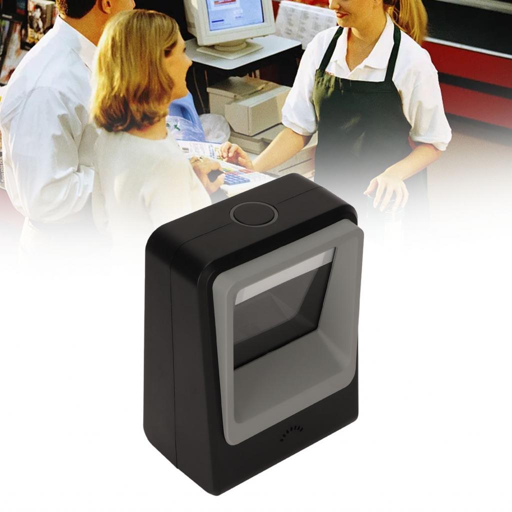 Meihe GOWENIC 8200 Scanner Omnidirectional Desktop อัตโนมัติ 1d Barcode Reader พร้อมสแกนขนาดใหญ่หน้า