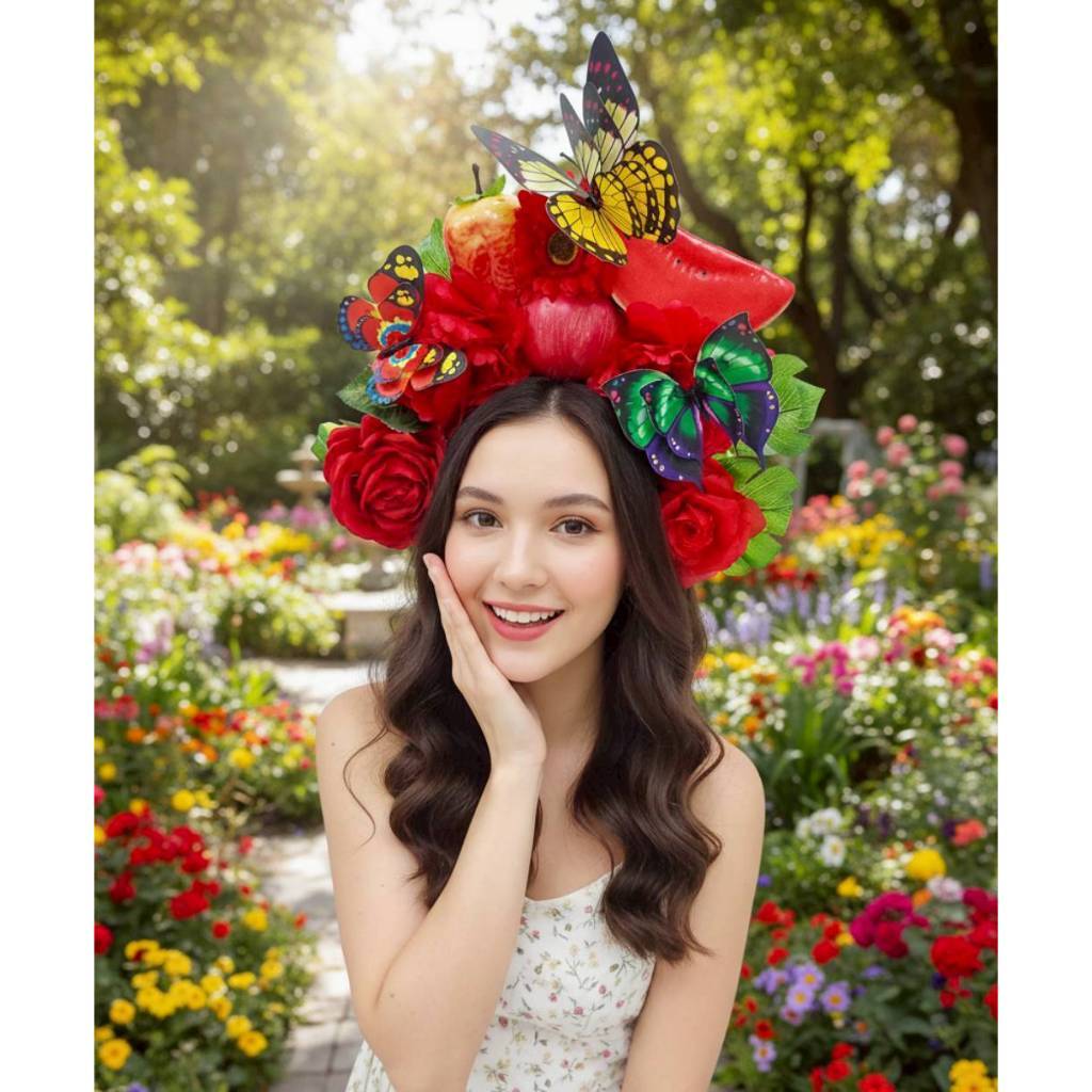 ที่คาดผมผลไม้โซคิ้ว สายหวาน ลุคน่ารัก 🍓 รูปที่ 4