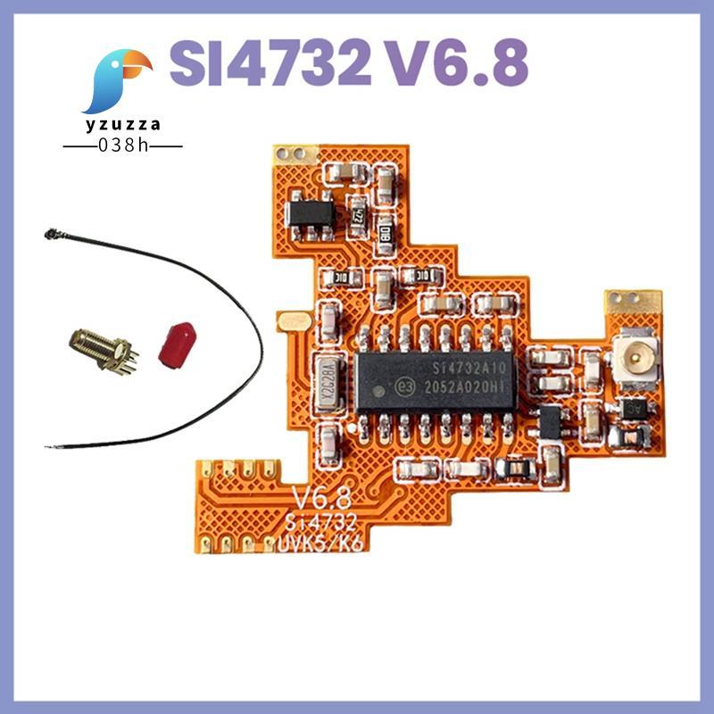 [ส่วนลด Y3]SI4732 V6.8 FPC โมดูลดัดแปลงสําหรับ UVK5 K6 HF Shortwave Full Band แผนกต้อนรับ/ด้านเดียว