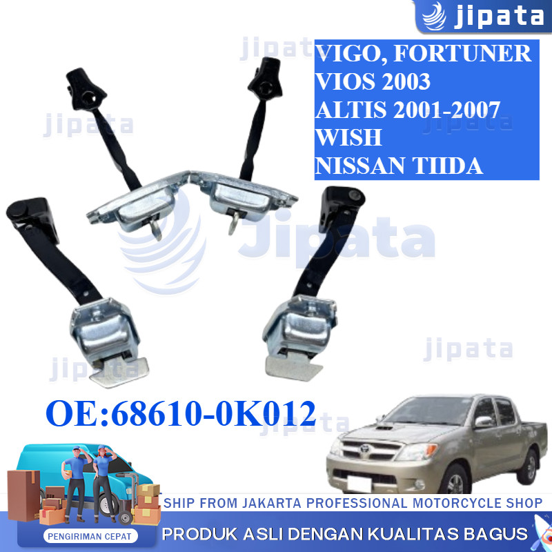 กันเลยประตูหน้า VIGO, FORTUNER , VIOS ปี 2003, ALTIS ปี 2001-2007, WISH, NISSAN TIIDA ใส่ได้ทั้งซ้าย