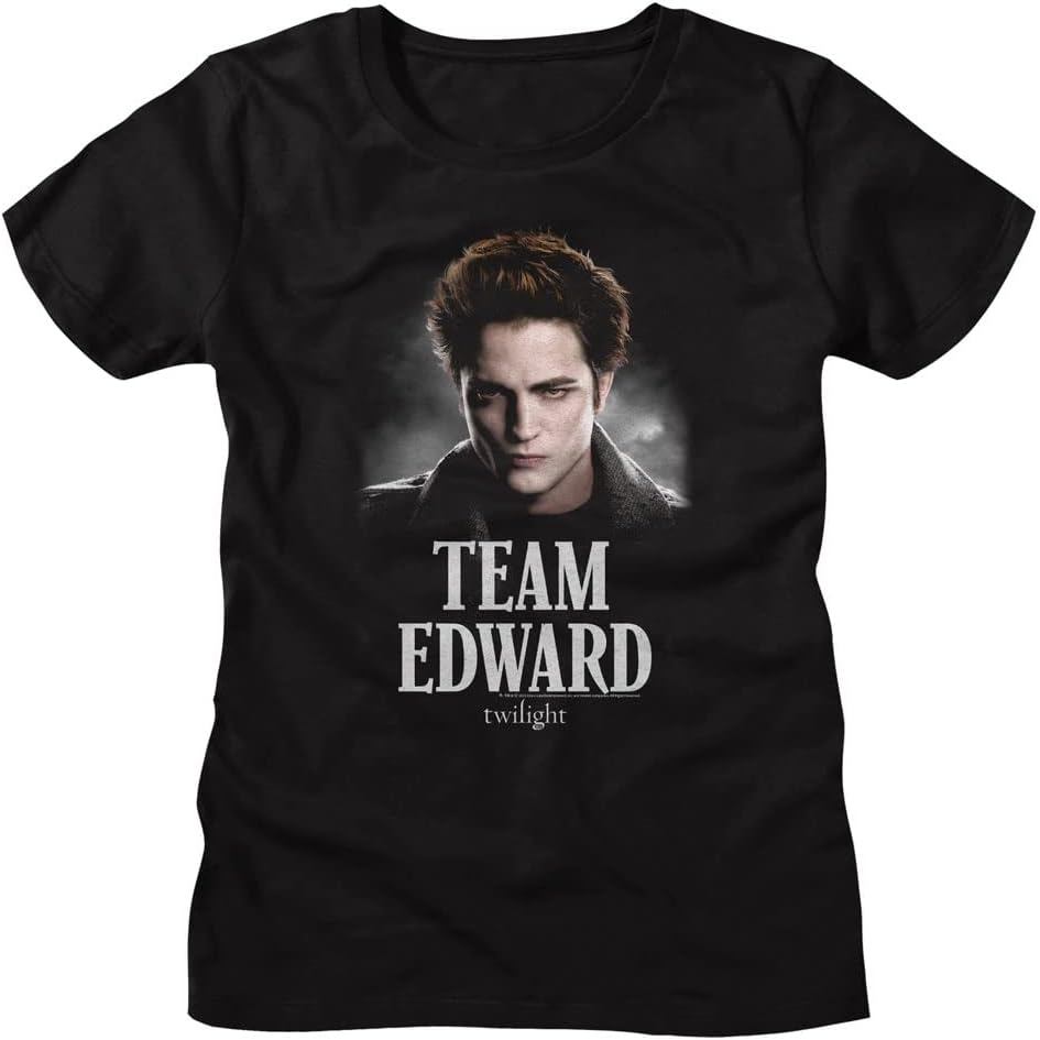 จัดส่งตลอด 24 ชั่วโมงTwilight T Shirt Team Edward Cullen Womens Short Sleeve T Shirts Vampire Romanc