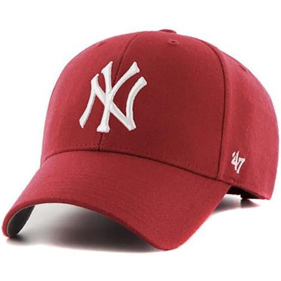 47 New York Yankees MVP MLB Cap - สีแดง