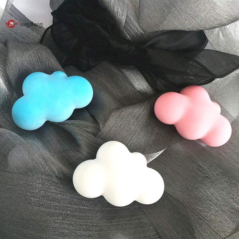 ABongBang 3D Cloud Shape ช็อกโกแลตแม่พิมพ์ซิลิโคนมูส F Ondant Cube พุดดิ้งขนมแม่พิมพ์ Nice
