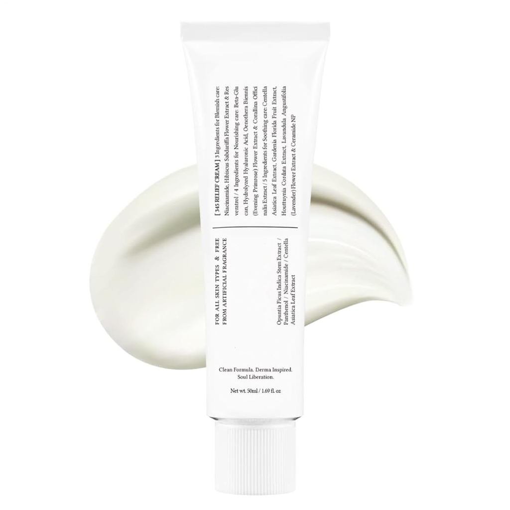 ครีมลด345, ครีมซ่อมแซมเข้มข้น 345, ครีมให้ความชุ่มชื้น 345 ใบหน้า ผ่อนคลาย, ครีมกระชับผิวให้ความชุ่ม