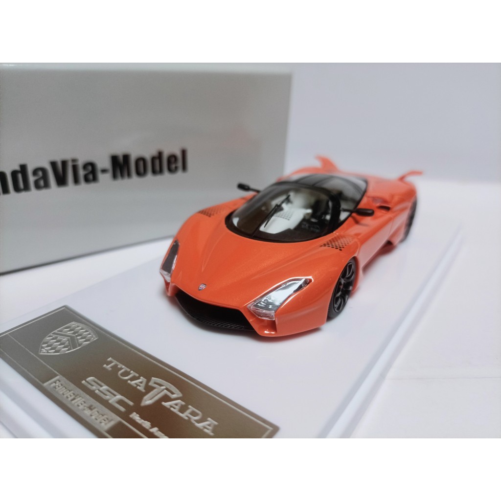PandaVia 1 43 PandaVia PandaVia Lizard Two-Door Supercar รุ่น SSC Tuatara สีส้ม