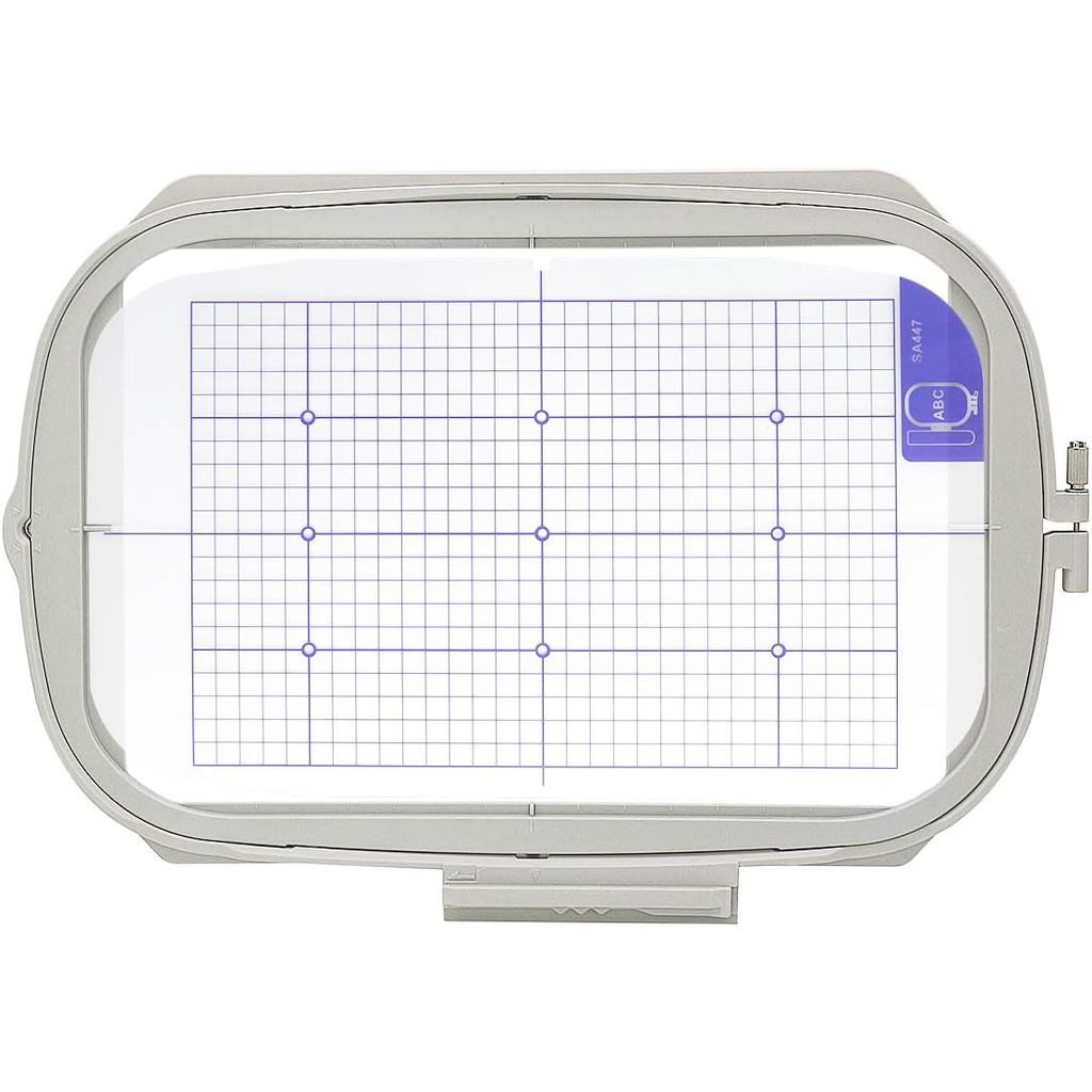 เย็บ Tech SA447 เย็บปักถักร้อย Hoop สําหรับ Brother Innovias Quattro 6000D 6700D 6750D BP2100 VE2200