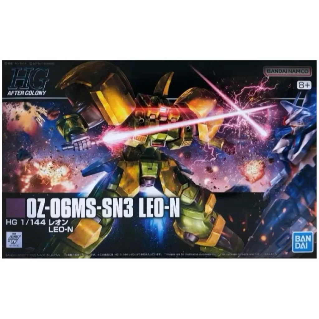▶️❗พร้อมส่ง❗◀️P Bandai HGAC 1/144 OZ-06MS-SN3 Leo-N