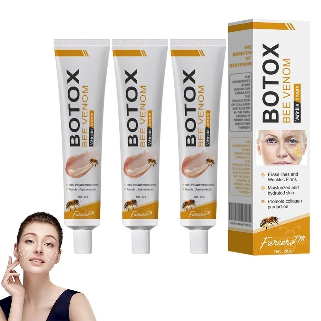 Furzero Botox Bee Venom ครีมกําจัดริ้วรอย Bee Venom ครีมต่อต้านริ้วรอย Botox Bee Venom Cream Moistur