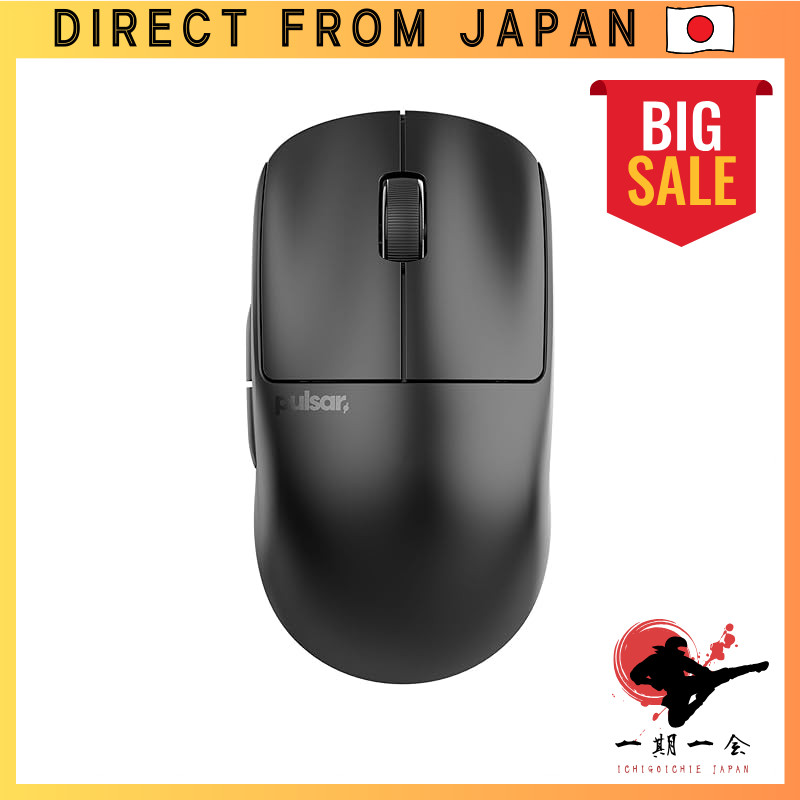 Pulsar Gaming Gears X2 v3 Wireless Gaming Mouse Ultra Lightweight 52g Symmetrical Design 2.4GHz 1ms 