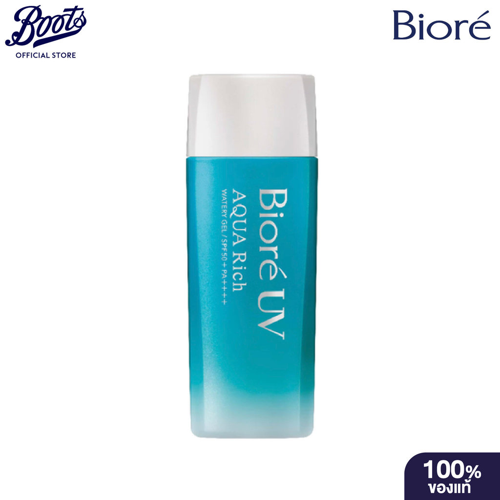 Biore UV Aqua Rich Jelly SPF30 90ml บิโอเร ยูวี อะควา ริช เจลลี่ SPF30 90มล.