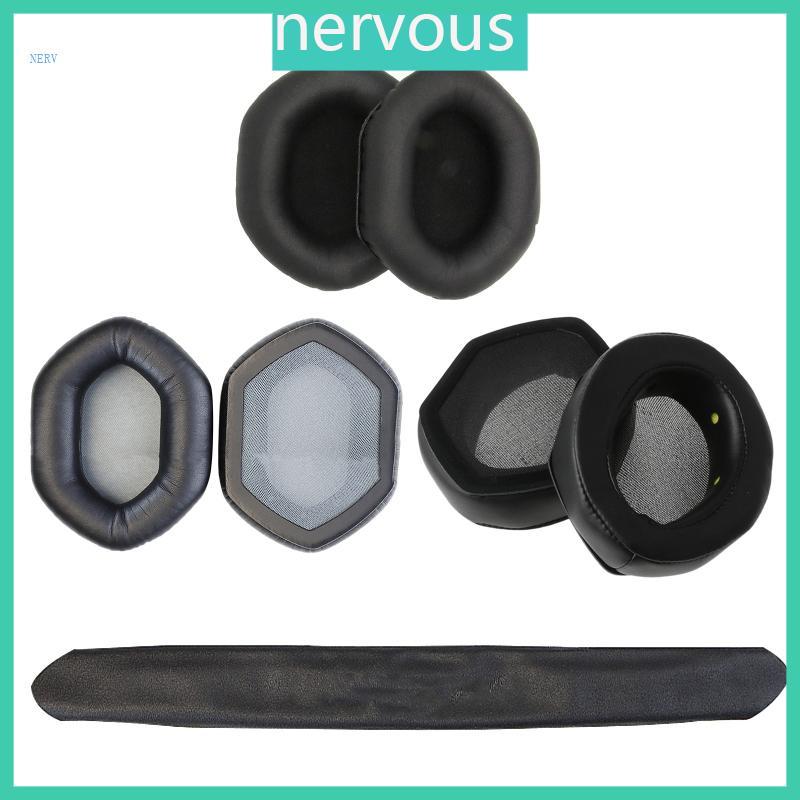 NERV แผ่นรองหูฟังหน่วยความจําเบาะสําหรับ V-Moda Crossfade 2 M-100 LP2 หูฟังครอบหู