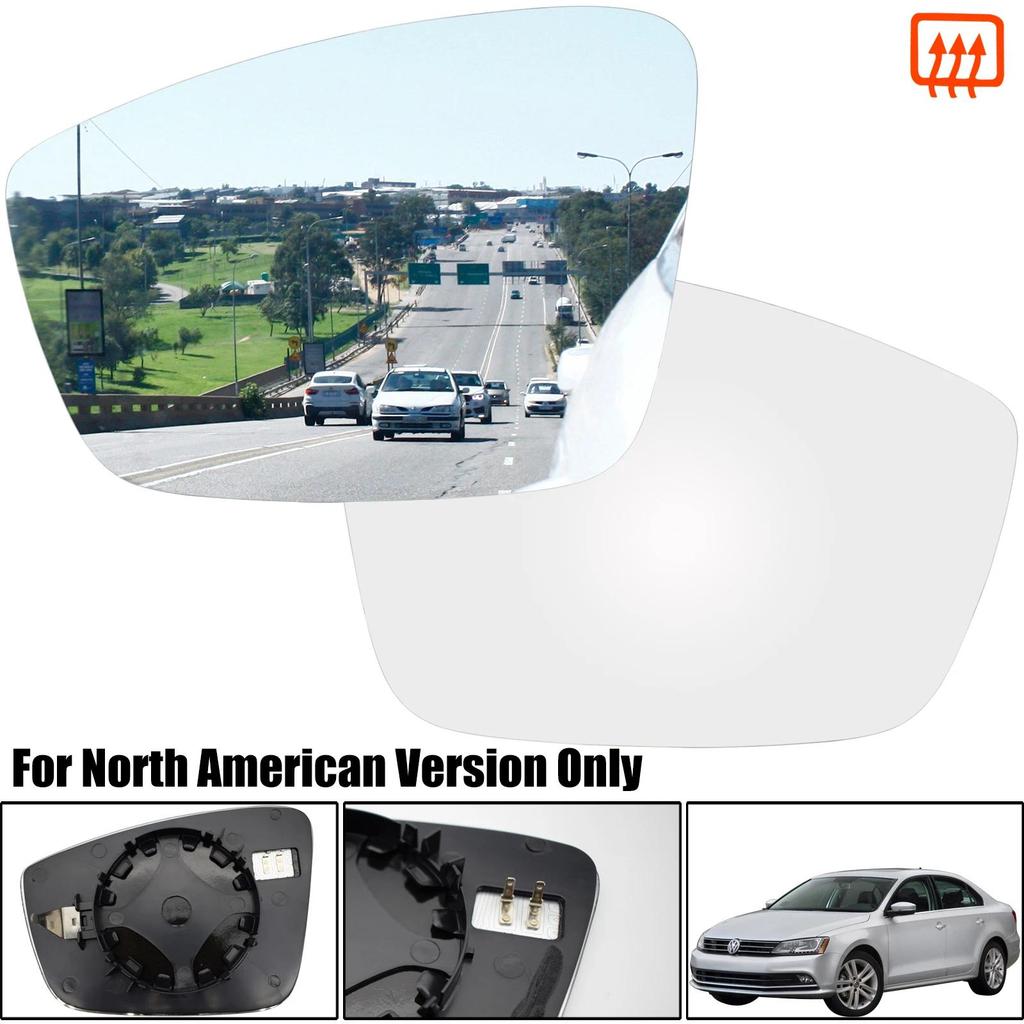 สําหรับ VW Jetta Mk6 Passat B7 Beetle Classic 2011 - 2019 Usa รุ่น Driver ผู้โดยสารประตูด้านข้าง Win