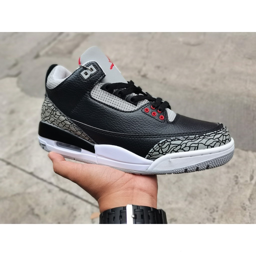 3 Mens/Lies "Black Cement" สีดํา/เทา/ขาว