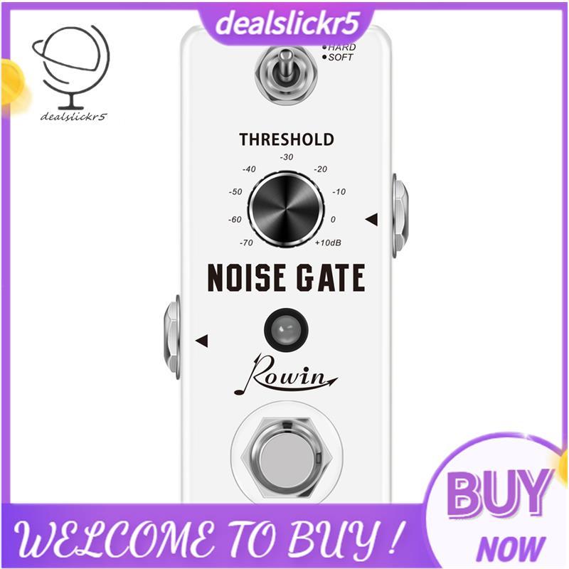 Dual Mode Noise Gate Pedal สําหรับกีตาร์สําหรับNoise Suppressor LEF-319