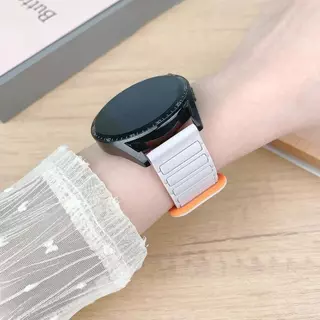 22mm 18mm 20mm สายซิลิโคนแม่เหล็กสําหรับ Huawei Watch GT 6 Pro GT6/GT5/GT4 46 มม.41 มม.สําหรับ Samsung Galaxy Watch 7/6/5 สายรัด band