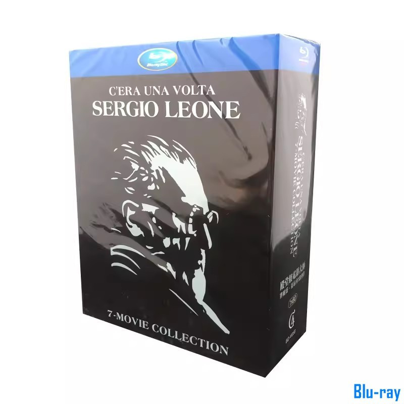 [BRAND NEW SEALED] Legendary Film Master Sergio Leone: 7 Movies Collection Box Set 7-Disc Blu-ray Bo
