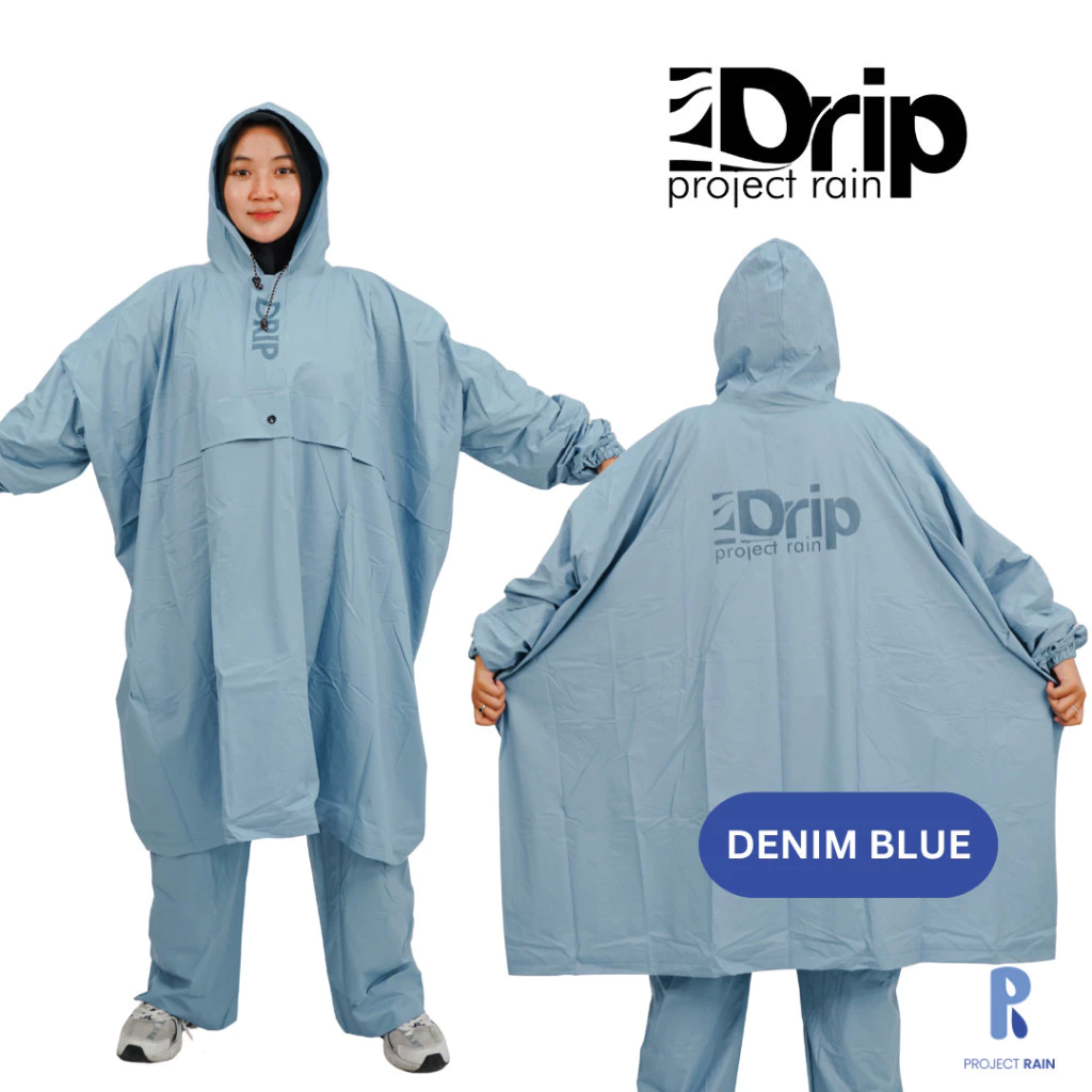 Aesthetic Raincoat Poncho Pants เสื้อกันฝนกางเกง
