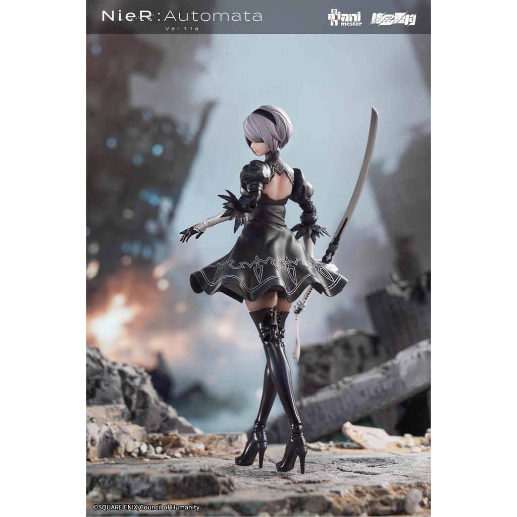 [พรีเมี่ยม] พร้อมสต็อก Damanjiang Nuclear Gold Destruction 2B Neil Automatic Figure 1/9 Rubberized A