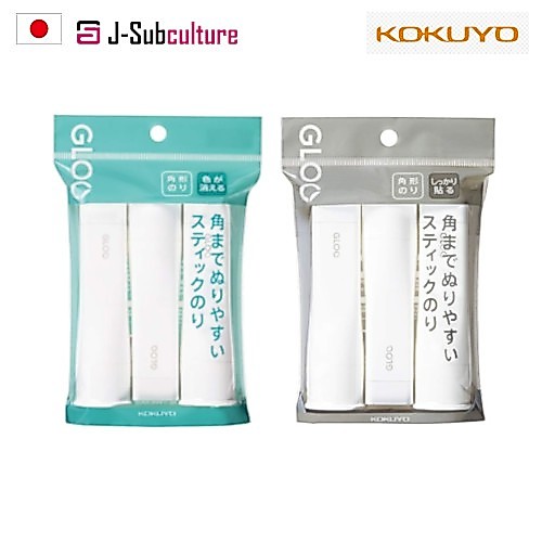 Kokuyo Gloo Square Glue Stick Medium Size TA-G312-3P/TA-G302-3P [Direct fron Japan]