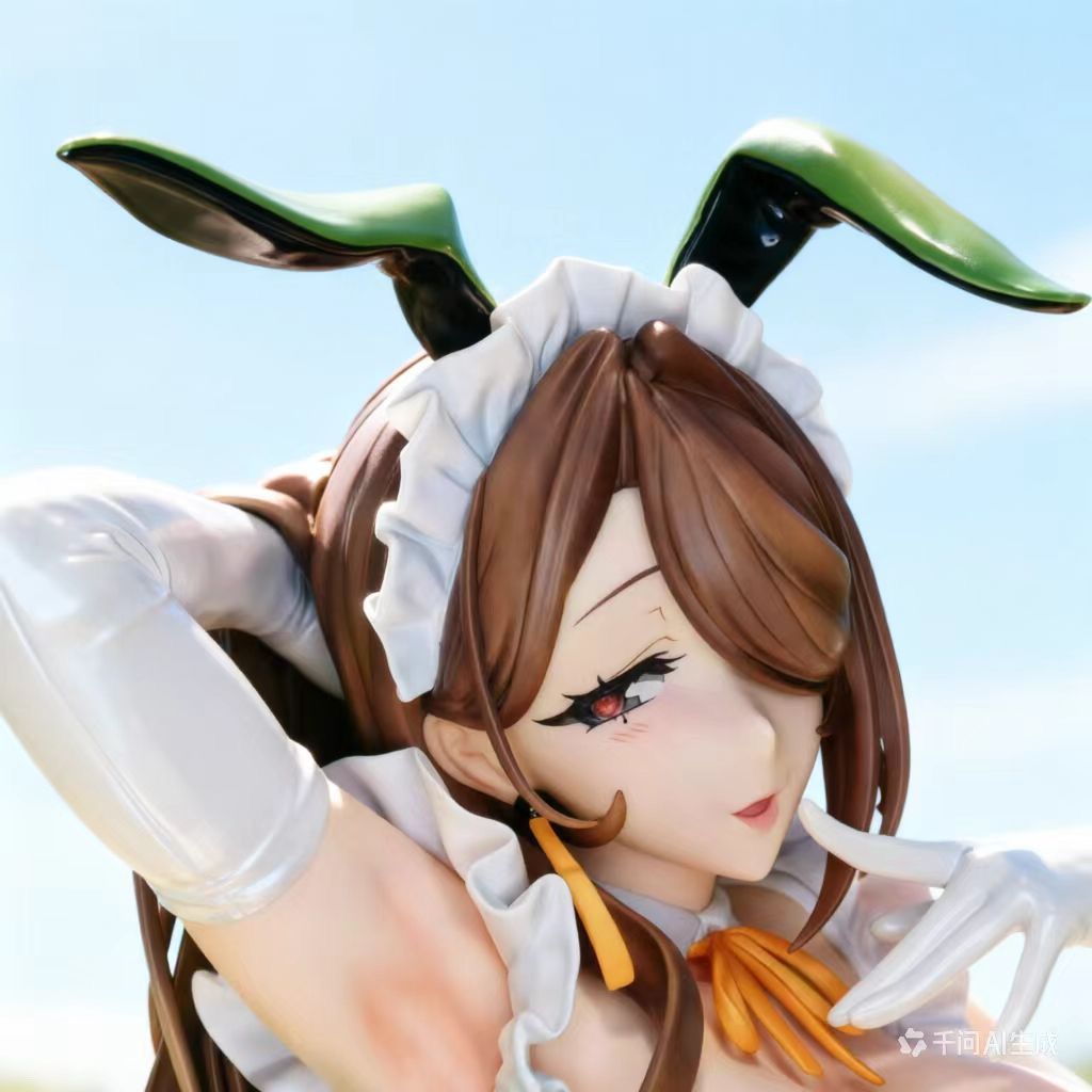 High-Appearance 1/4 GAN Bunny Girl Game Anime Two-Dimensional Beautiful Girl Figure Beautiful