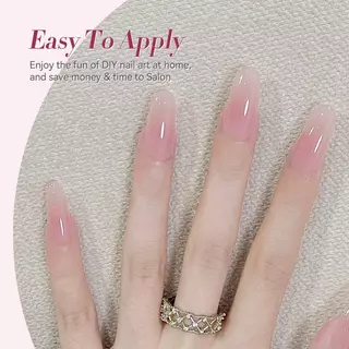 【Local】BORN RETTY Blush Cream Jelly Gel ยาทาเล็บ Ice Clear Nude สีชมพู UV Soak Off Gel วานิชเล็บหยกเจล 15ml