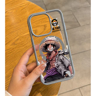 เคสแม่เหล็กกันกระแทก ลายลูฟี่ One Piece เท่ๆ สำหรับSamsungA06-A56/S22-S26 และ iPhone17,16,15,14,13,12,11ProMax