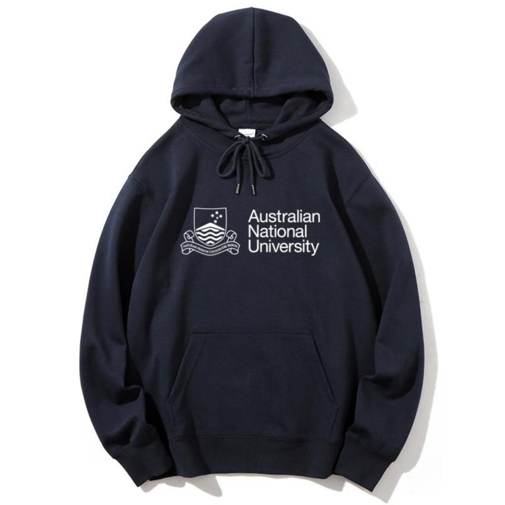 ANU Australia National University Class Uniform Sweatshirt School Uniform ของที่ระลึกกีฬา Hooded Bas