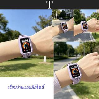 ใช้ได้ก HUAWEI watch fit 3/4/5/4pro/5pro strap สไตล์สปอร์ต สาย เข้ากันได้ For HUAWEI watch fit 3 สาย HUAWEI watch fit 5