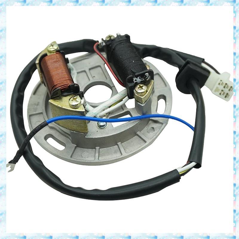 [R QMU] คอยล์สเตเตอร์รถจักรยานยนต์สําหรับ AX100 2 จังหวะ 100cc AX 100 2T คอยล์ FR80 สําหรับ AX100 2 