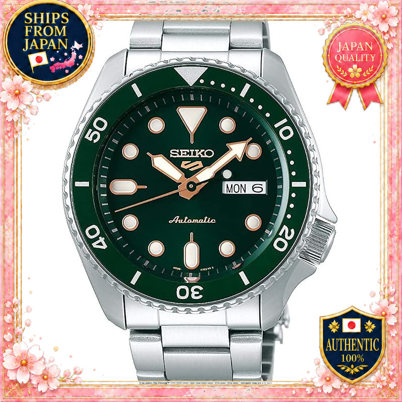 SEIKO 5 SPORTS SKX Automatic Mechanical Watch SRPD63K1 Green Limited Edition